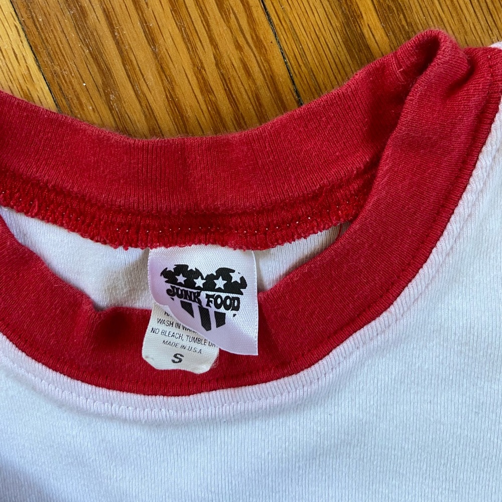 Vintage 90’s Twister Hasbro Ringer T-Shirt - Picture 3 of 5